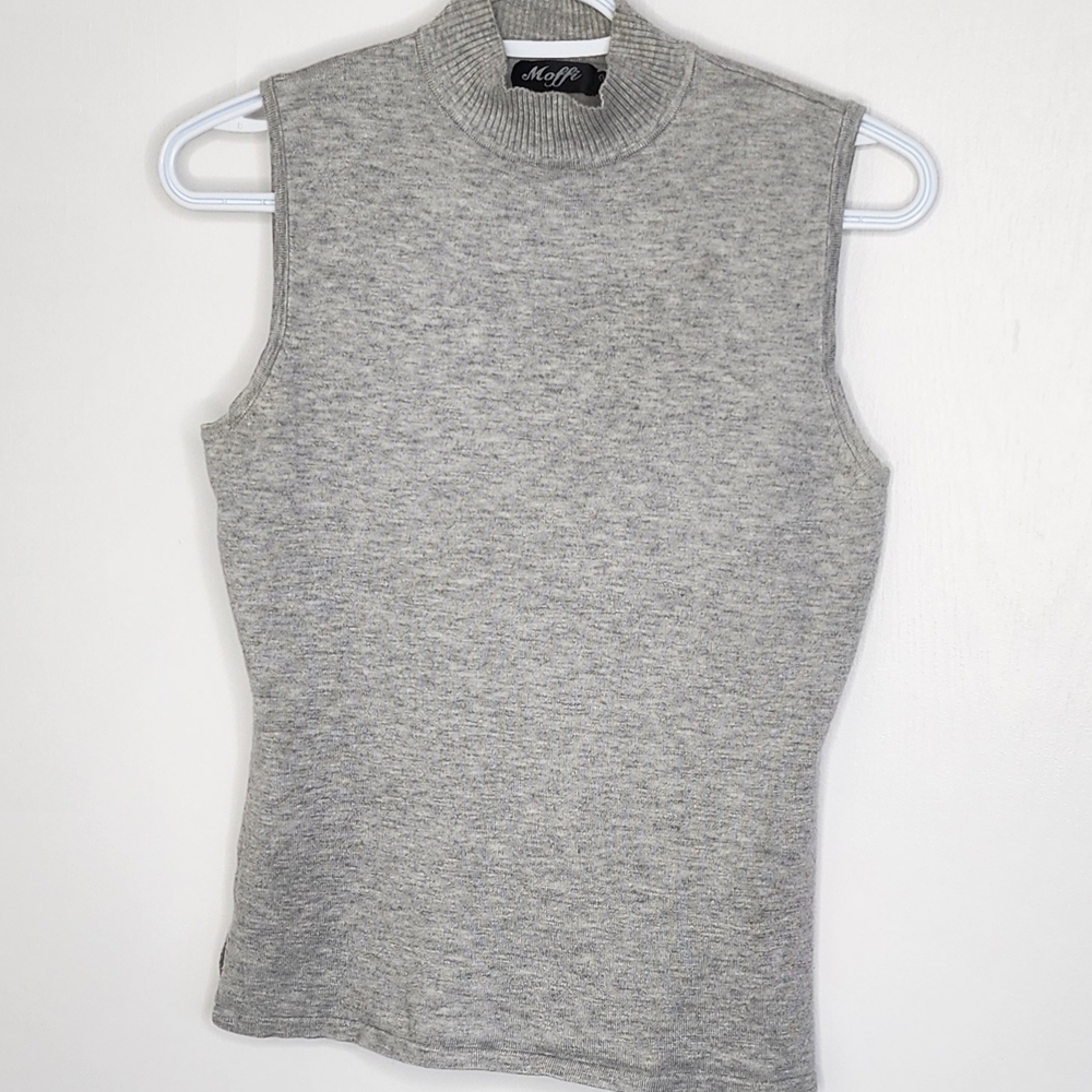 Moffi Heather Gray Tank Top